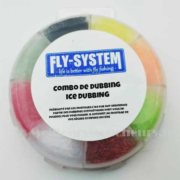 Boite ICE dubbing (8 coloris)