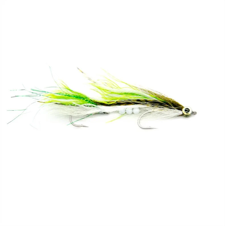 Predator perche vert articulé double hameçon