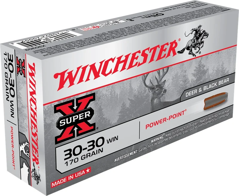 Munitions « Power-Point » – cal. 30-30 WIN – 170 gr – 20/bte