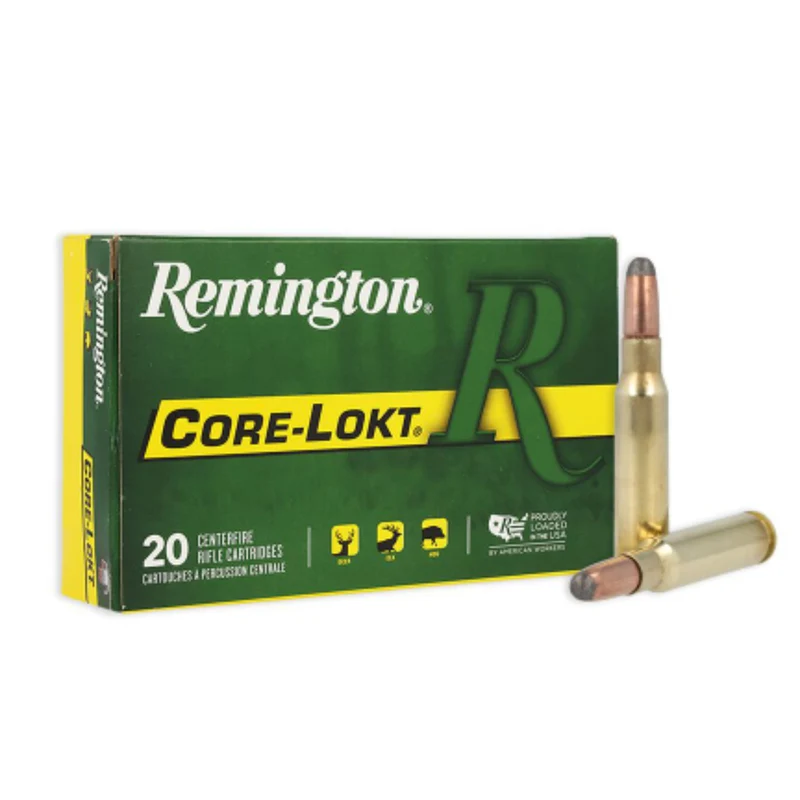 Munitions « Core-Lokt PSP » – cal. 308 WIN – 180 gr – 20/bte