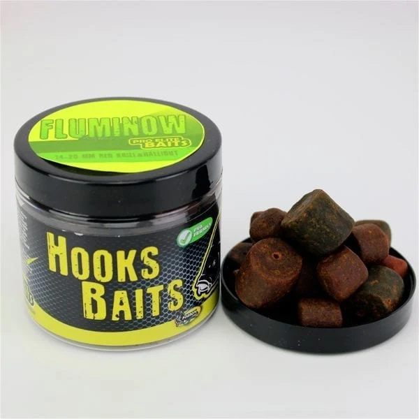 Hook Pellets Fluminow Pro Elite Baits Red Krill Halibut 14-20 mm