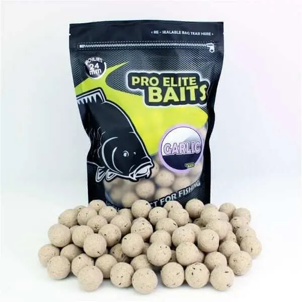 Bouillette Pro Elite Baits Garlic 24 mm