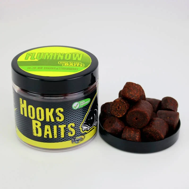 Hook Pellets Fluminow Pro Elite Baits Banana Strawberry 14-20 mm