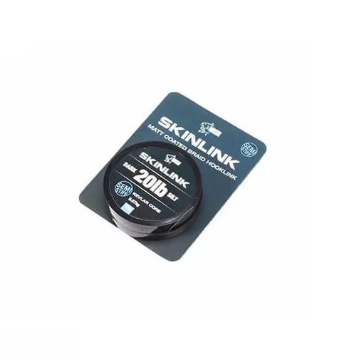 Tresse Skinlink Semi-Stiff Nash Noir 10 m