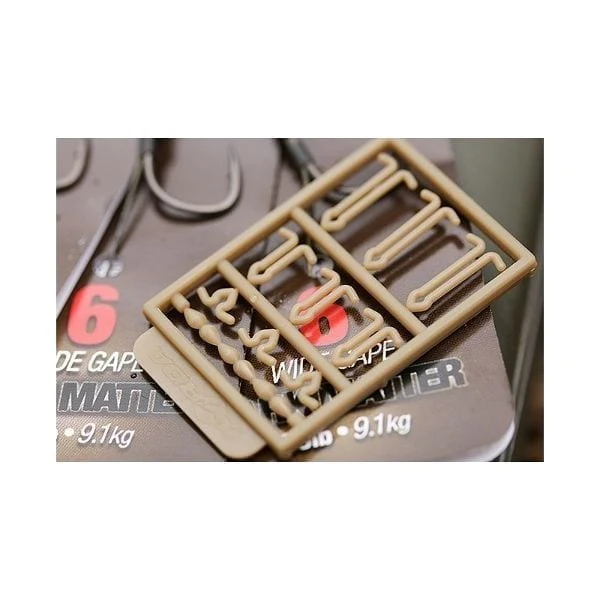 Hameçons montés Korda Wide Gape Dark Matter