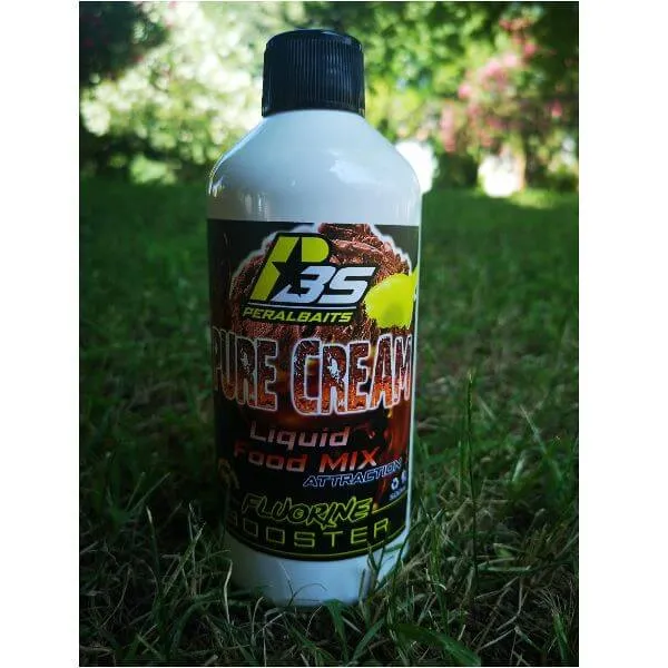 Dip Booster Fluorine Peralbaits Pure Cream 500 ml