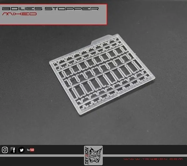 Stops transparents Trybion