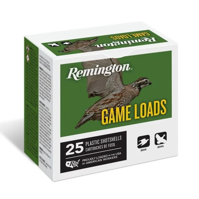 Cartouches « Lead Game Loads » – cal. 12 – 2 3/4 po – 1 oz – #7.5 – 25/bte