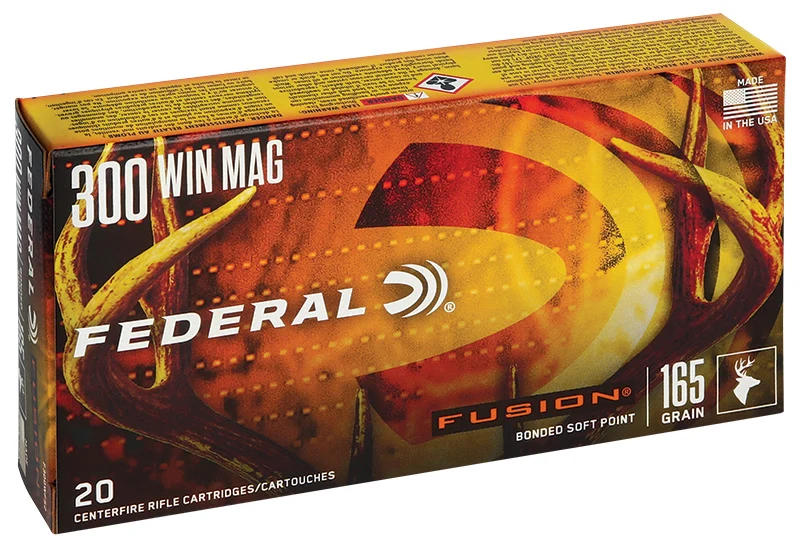 Munitions « Fusion » – cal. 300 WIN MAG – 165 gr – 20/bte