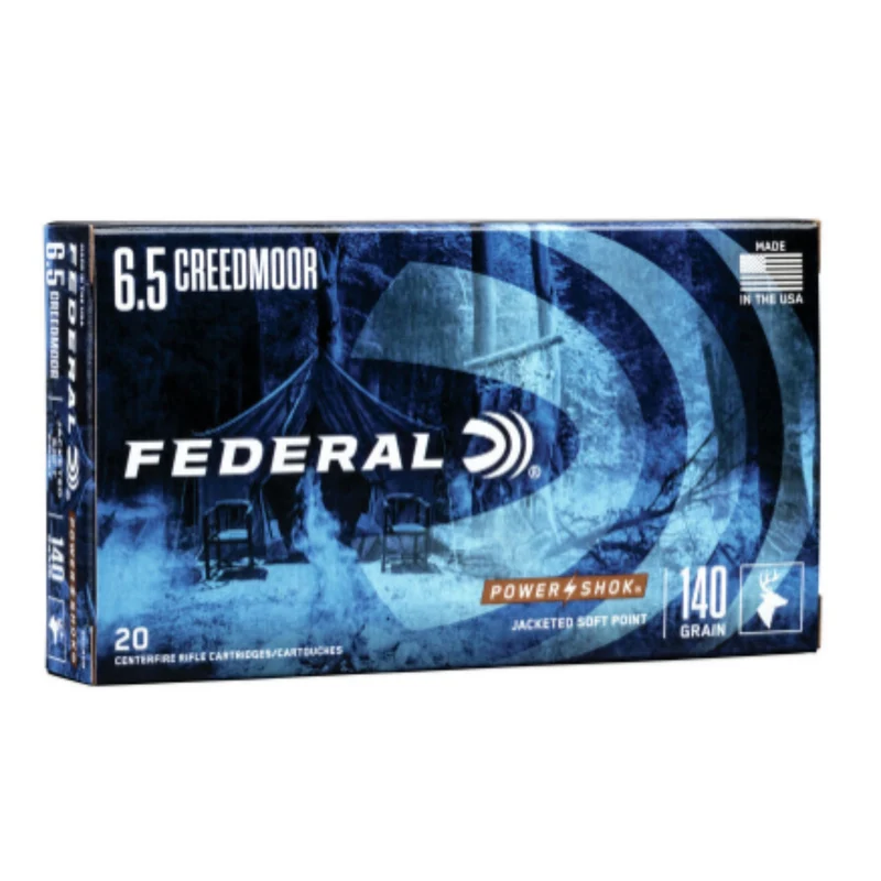 Munitions « Power-Shok SP » – cal. 6.5 CREEDMOOR – 140 gr – 20/bte