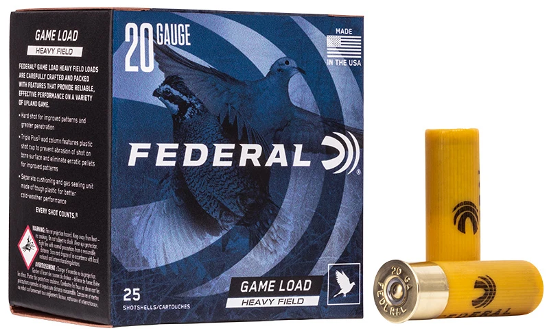 Cartouches « Game Load Heavy Field » – cal. 20 – 2 3/4 po – 2 1/2 oz – 25/bte