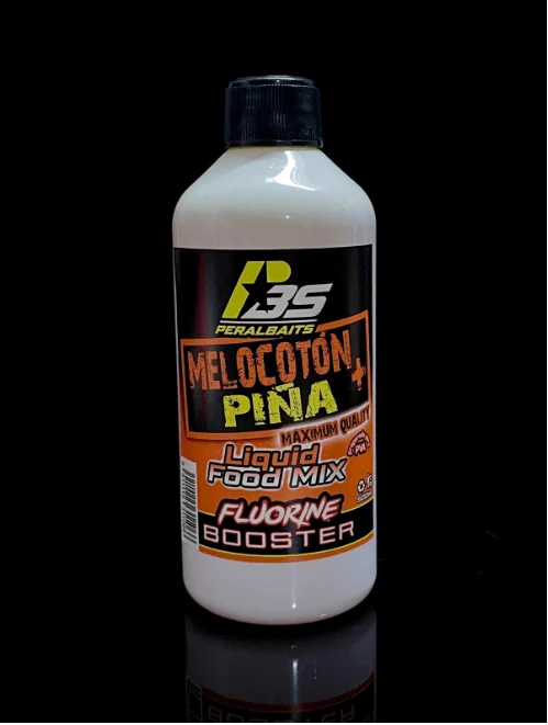 Trempage Booster Fluorine Peralbaits Pêche Ananas 500 ml
