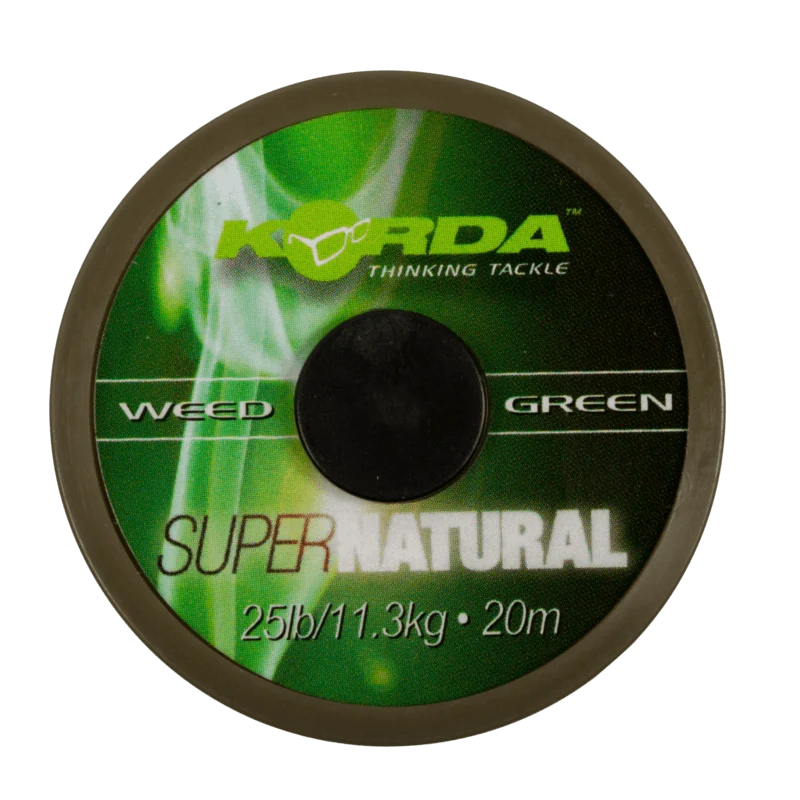 Tresse Korda Super Naturel Vert 18 lb / 20 m