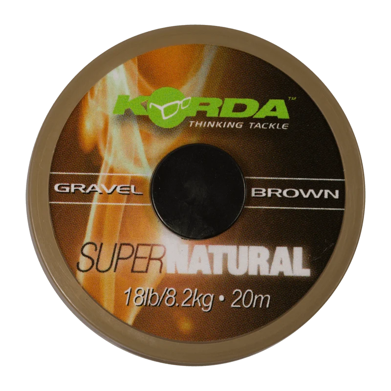 Tresse Korda Super Naturel Marron 18 lb / 20 m