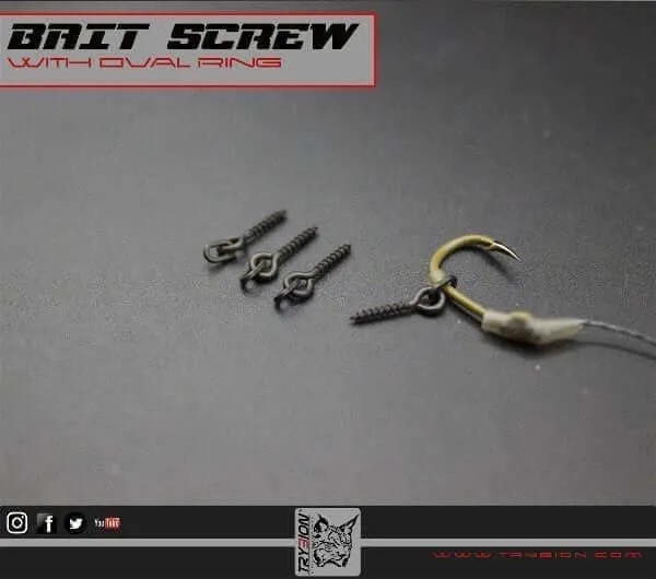 Bait Screw avec anneau 12 mm Trybion