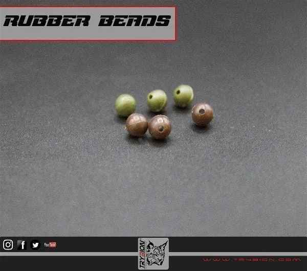 Perles vertes 6 mm Trybion
