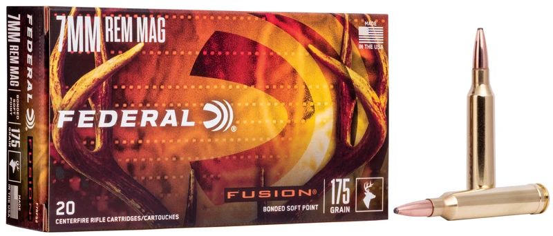 Munitions « Fusion » – cal. 7MM REM MAG – 175 gr – 20/bte