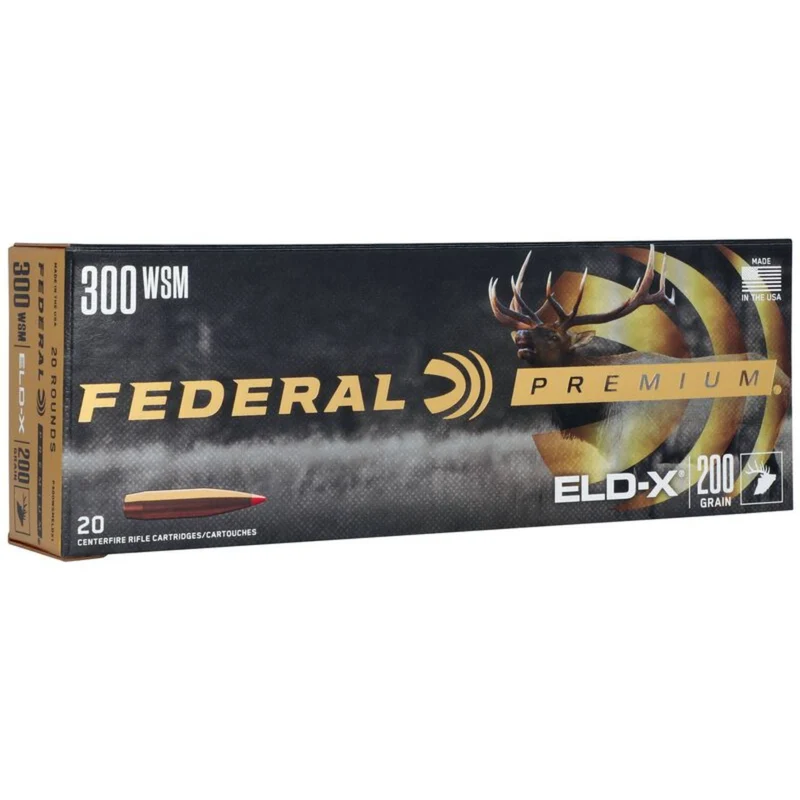 Munitions « ELD-X » – cal. 300 WSM – 200 gr – 20/bte