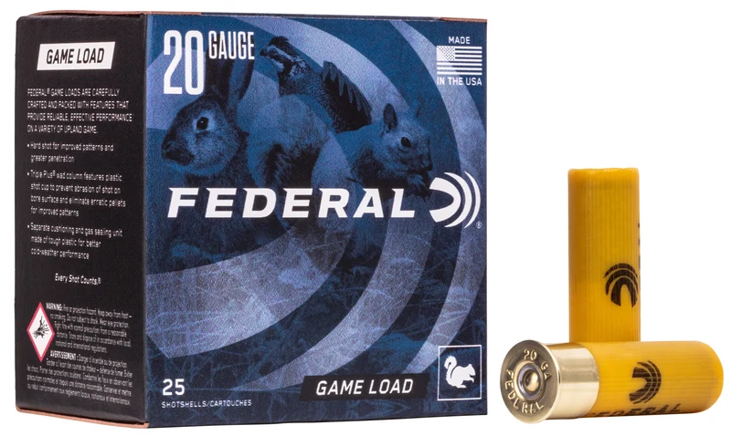 Cartouches « Game Load » – cal. 20 – 2 3/4 po – 7/8 oz – #6 – 25/bte