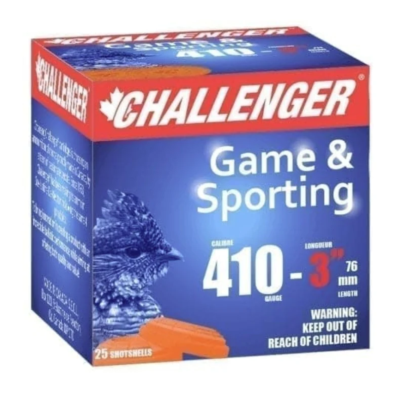 Cartouches « Game & Sporting 3 » – cal. 410 – 3 po – 11/16 oz – #6 – 25/bte