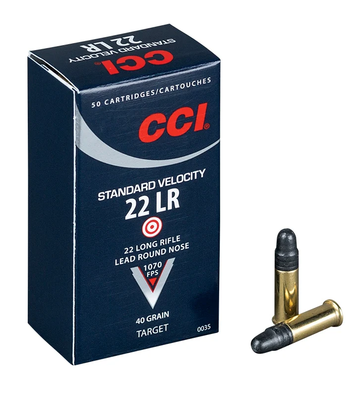 Munitions « Standard Velocity » – cal. 22 LR – 40 gr – 50/bte