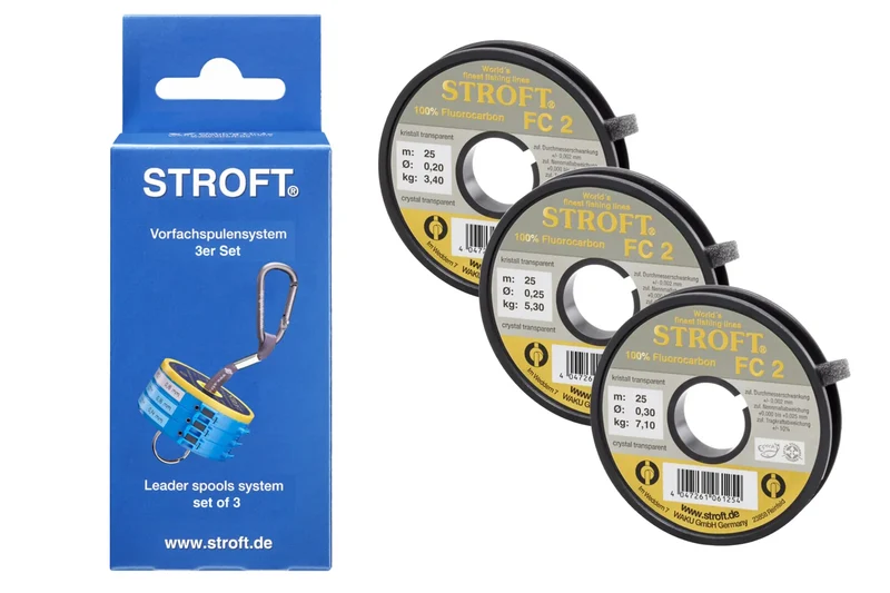 Stroft Spool Leader System Ready To Fish