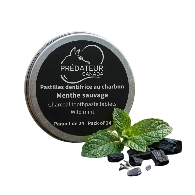 Pastilles dentaires au charbon actif "30-06"