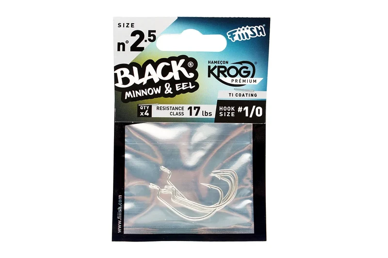 Fiiish Black Minnow Spare Hooks Krog