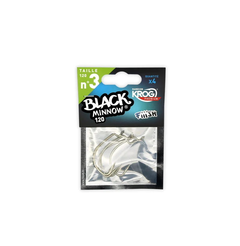 Fiiish Black Minnow Spare Hooks Krog