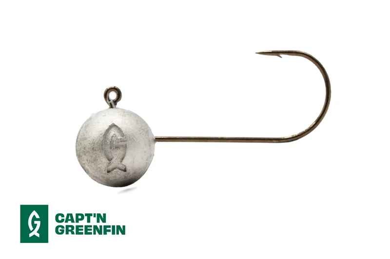 Capt'n Greenfin Round Jighead 2/0