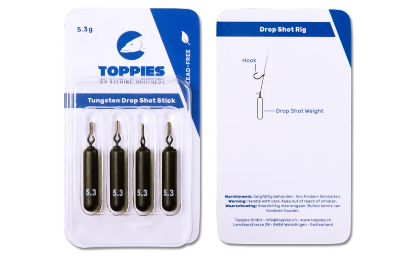 Toppies Tungsten Drop Shot Stick