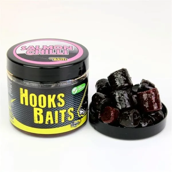 Hook Pellets avec du liquide Pro Elite Baits Saumon au piment 14-20 mm