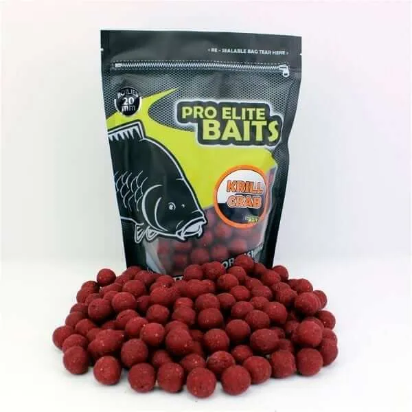 Bouillette Pro Elite Baits Krill Crab 20 mm