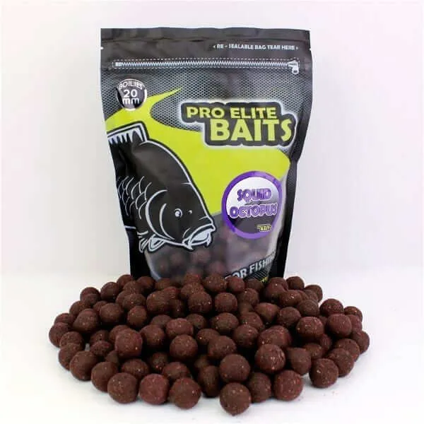Bouillette Pro Elite Baits Squid Octopus 20 mm