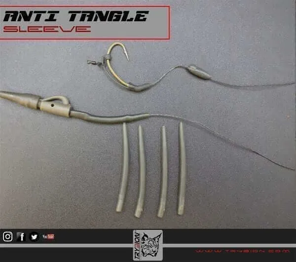 Anti tangle vert Trybion court 40 mm