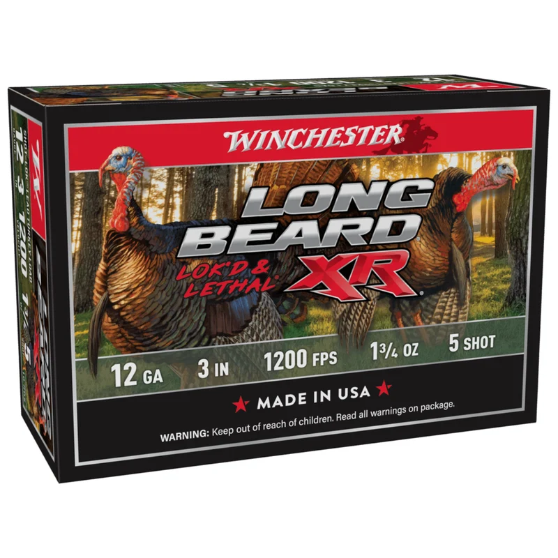 Cartouches « Long Beard XR » – cal. 12 – 3 po – 1 3/4 oz – #5 – 10/bte