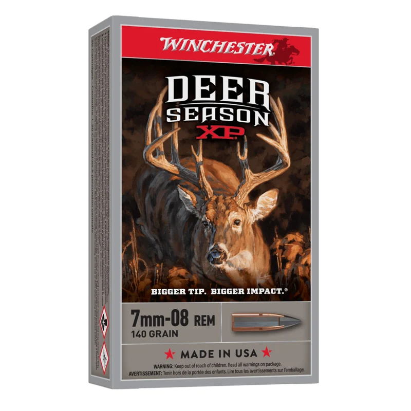 Munitions « Deer Season XP » – cal. 7 MM-08 REM – 140 gr – 20/bte