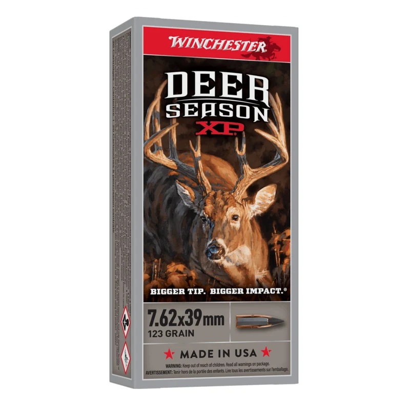 Munitions « Deer Season XP » – cal. 7 62 X 39 MM – 123 gr – 20/bte
