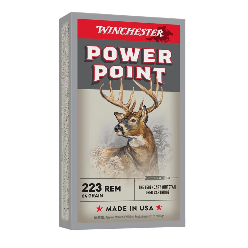 Munitions « Power-Point » – cal. 223 REM – 64 gr – 20/bte