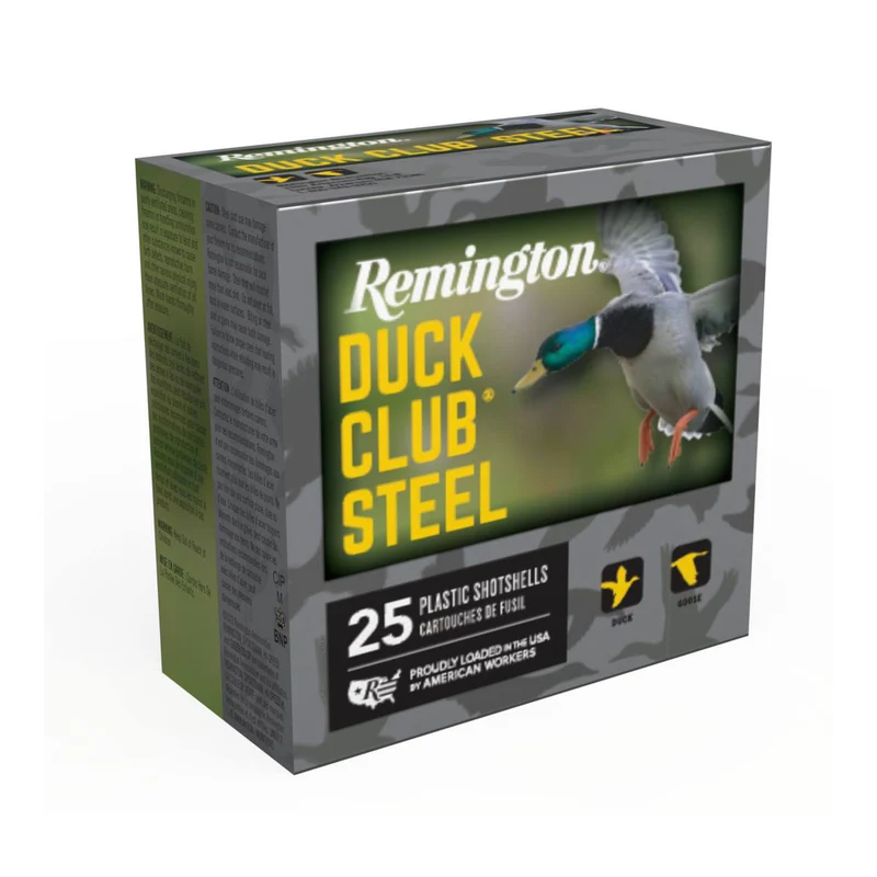 Cartouches « Duck Club Steel » – cal. 12GA – 3 1/2 po – 1 3/8 oz – 25/bte