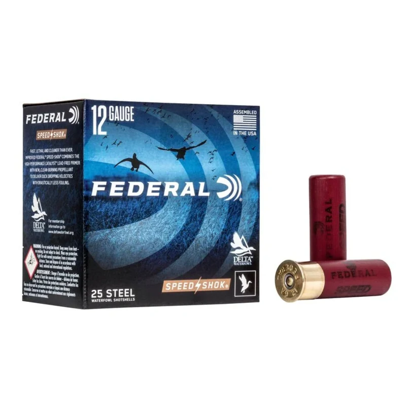 Cartouches « Speed-Shok ACIER » – cal. 12GA – 3 po – 1 1/4 oz – BB – 25/bte