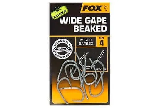 Hameçons Fox Edges Wide Gape Beaked