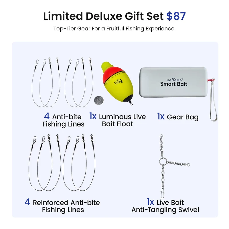 Kanama Kit de vente tout-en-un Smart Bait