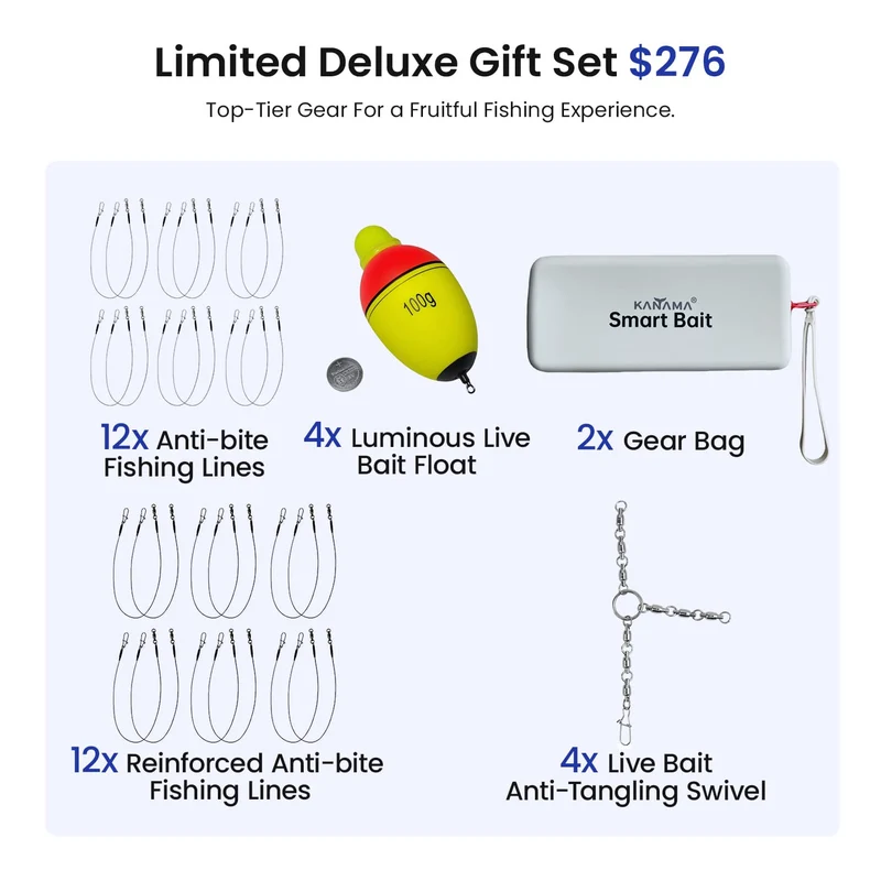 Kanama Kit de vente tout-en-un Smart Bait