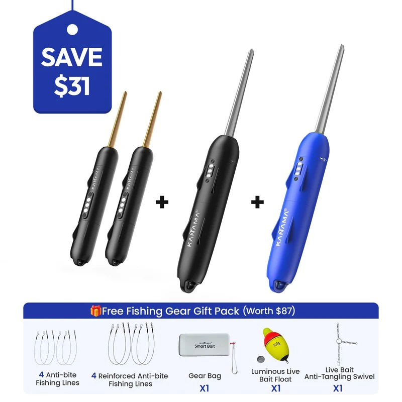Kanama Kit de vente tout-en-un Smart Bait