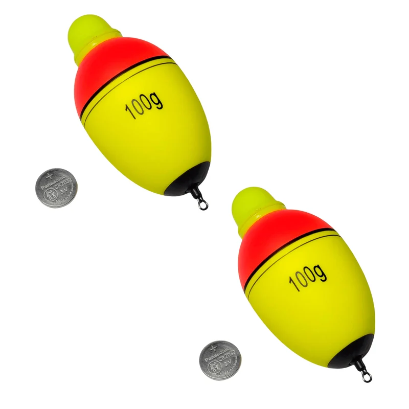 Flotteur d'appât vivant lumineux