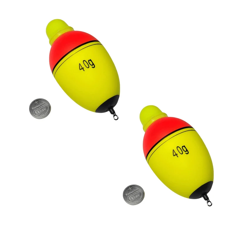 Flotteur d'appât vivant lumineux