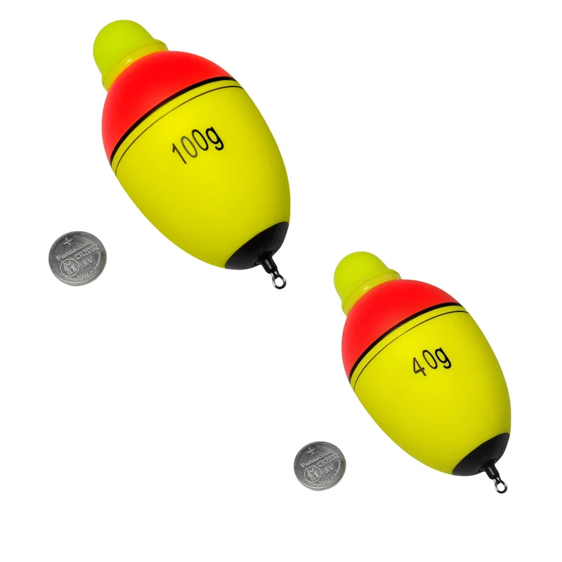 Flotteur d'appât vivant lumineux