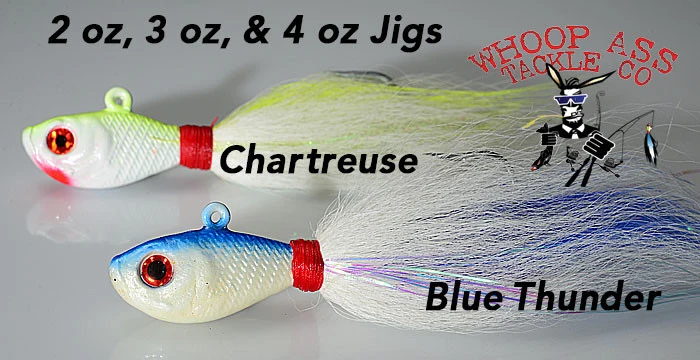 WhoopAss Large Bucktail Jigs