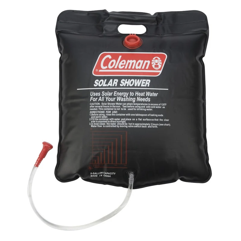 Douche de camp en PVC - 5 gallons